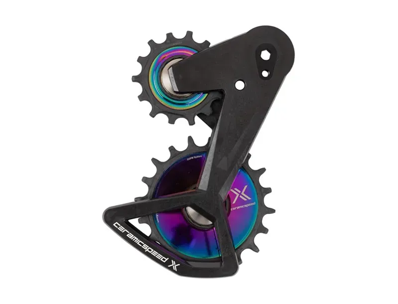 CeramicSpeed OSPW X Alpha SRAM Red XPLR E1 Pulley in Northern Lights