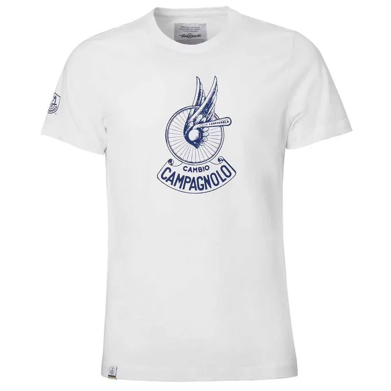 Campagnolo ホワイト アンダーシャツ VINTAGE COLLAGE LOGO T-SHIRT – White Mountaineering OFFICIAL