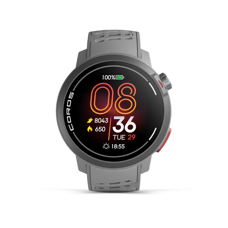Coros Pace Pro GPS Sport Watch in Grey
