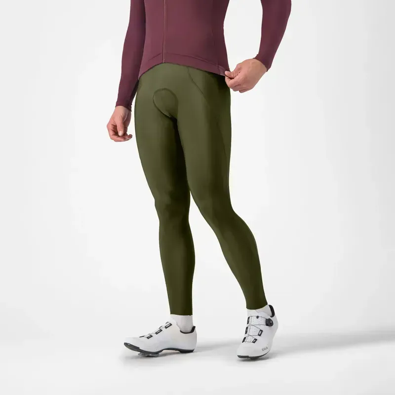 Castelli Espresso Bib Tights in Deep Green