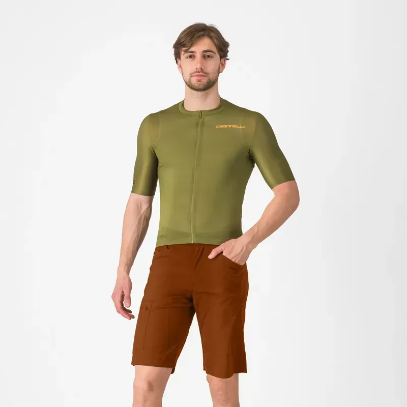 Castelli Unlimited Adventure Baggy Shorts in Mocha-7