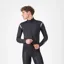 2025 Castelli Perfetto RoS 3 AirCore Jacket: Light Black/Silver Reflex