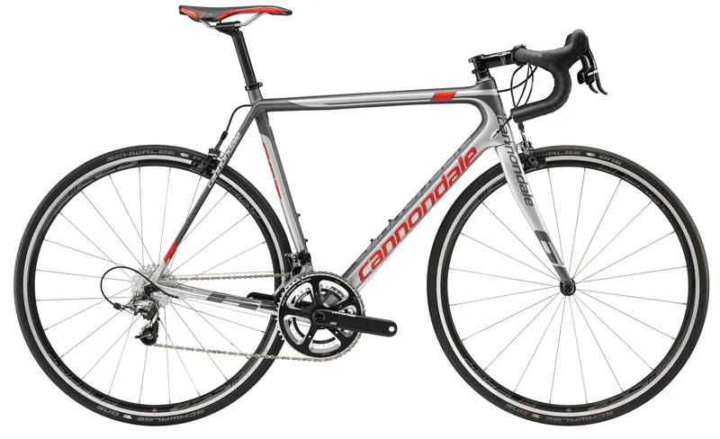 2015 Cannondale SuperSix EVO : Racing Edition : Silver / Red