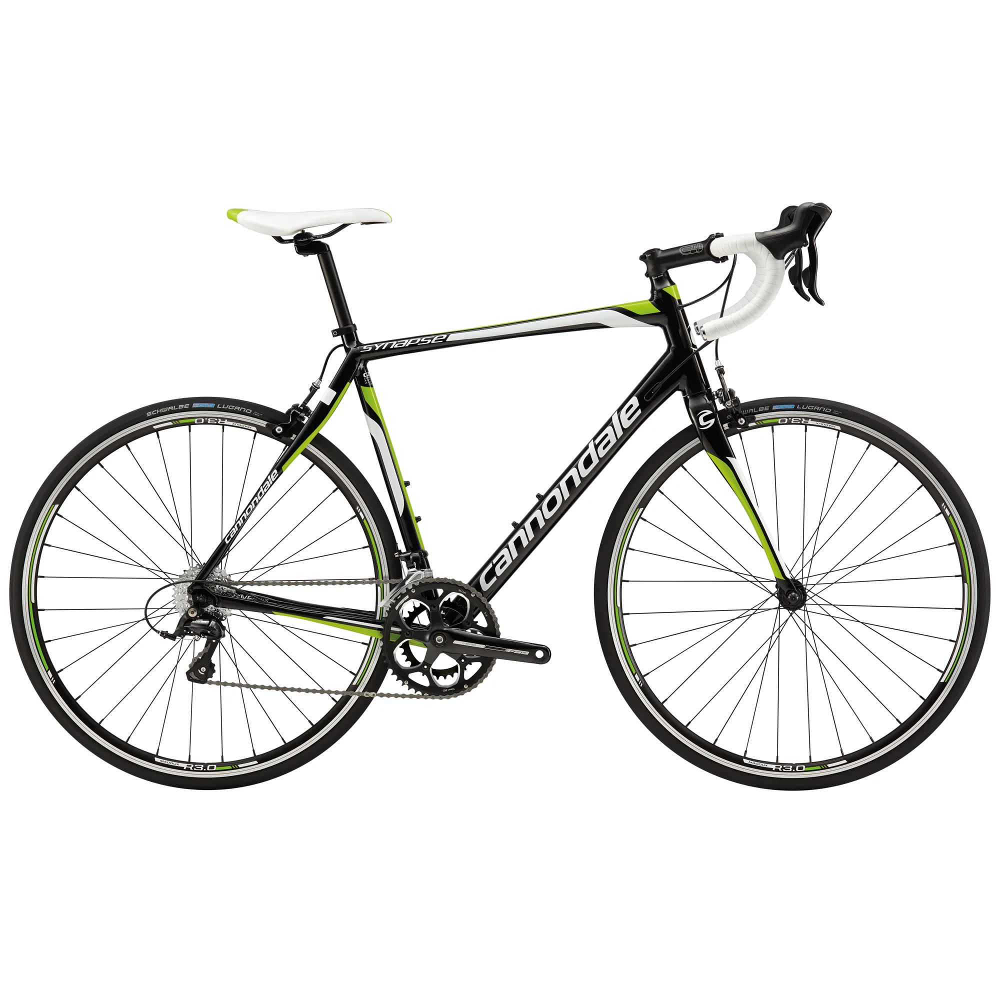 2015 Cannondale Synapse Aluminium Road Bike Sora Black