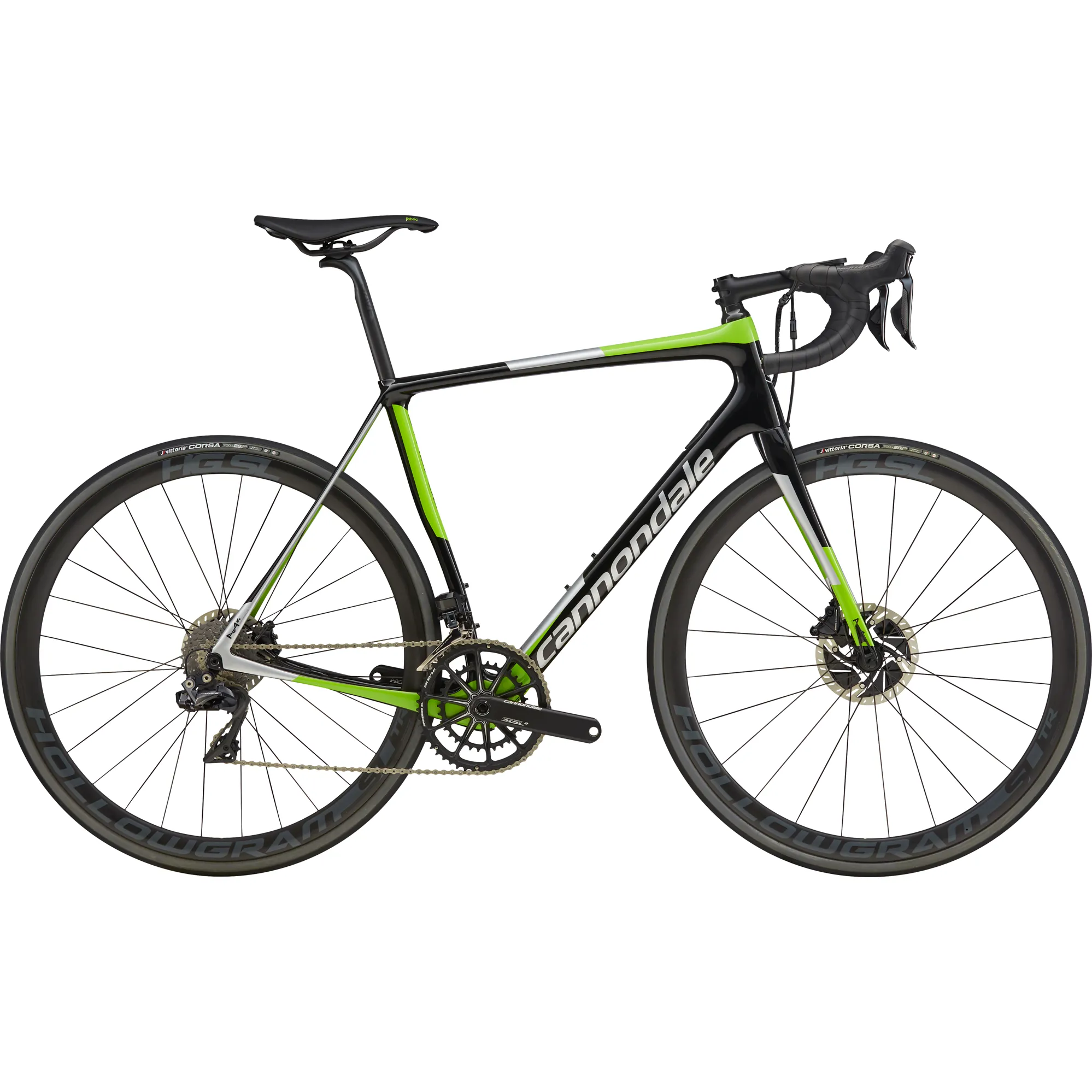 2018 Cannondale Synapse Hi-Mod Disc Dura Ace Di2 Black Green
