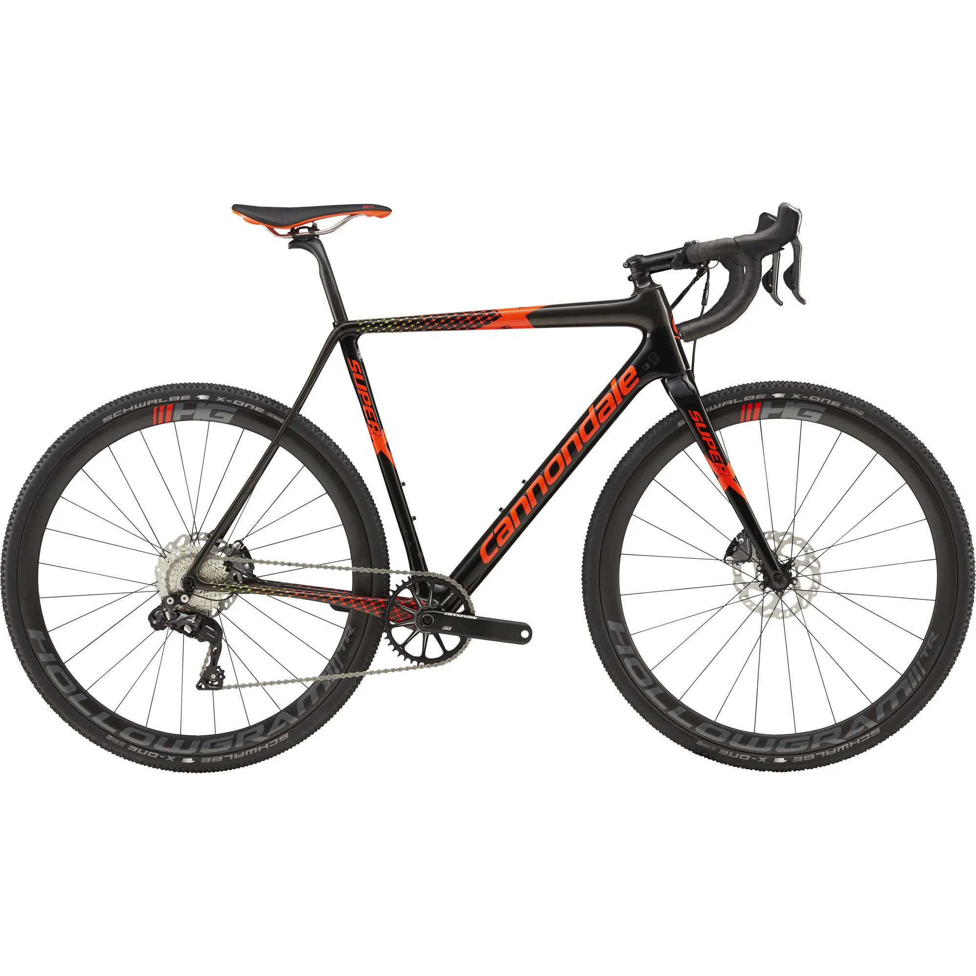 2018 Cannondale SuperX Di2 Carbon Cyclocross Bike Black Red