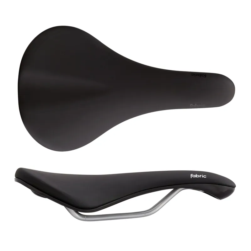 Fabric Scoop GEL Elite Saddle : Black / Black