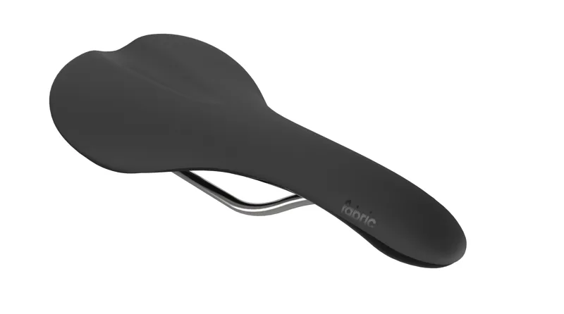 Fabric Scoop : SHALLOW Saddle : Elite : Black / Black