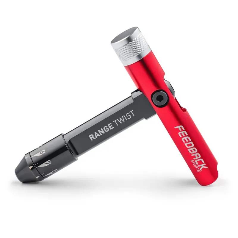 Feedback Sports Range Twist Torque Wrench in Red and Black-1