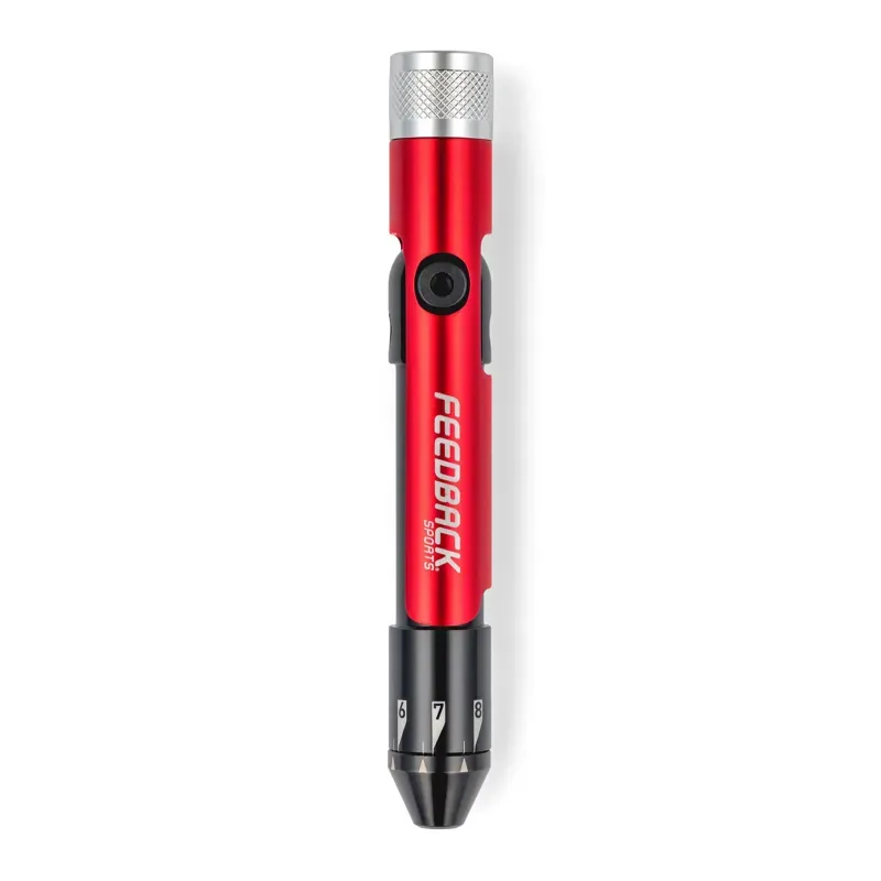 Feedback Sports Range Twist Torque Wrench in Red and Black-2