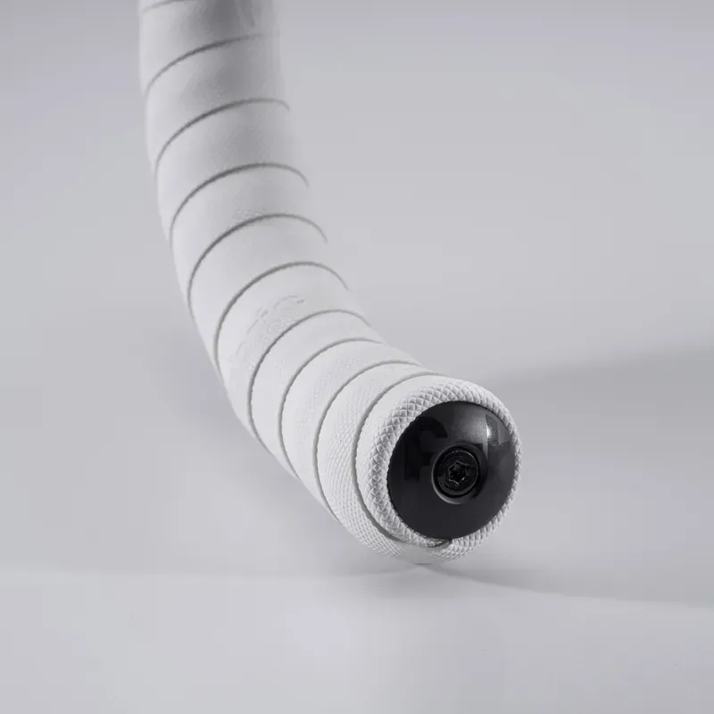 Fabric Knurl Gravel Bar Tape : White-1
