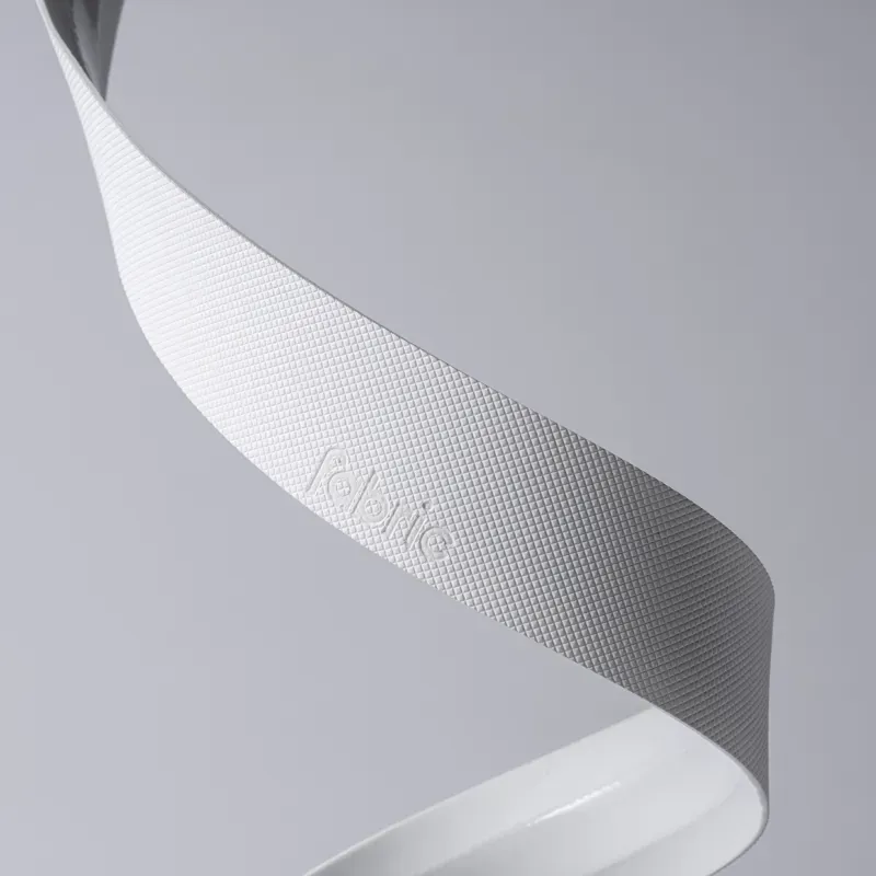 Fabric Knurl Gravel Bar Tape : White-3