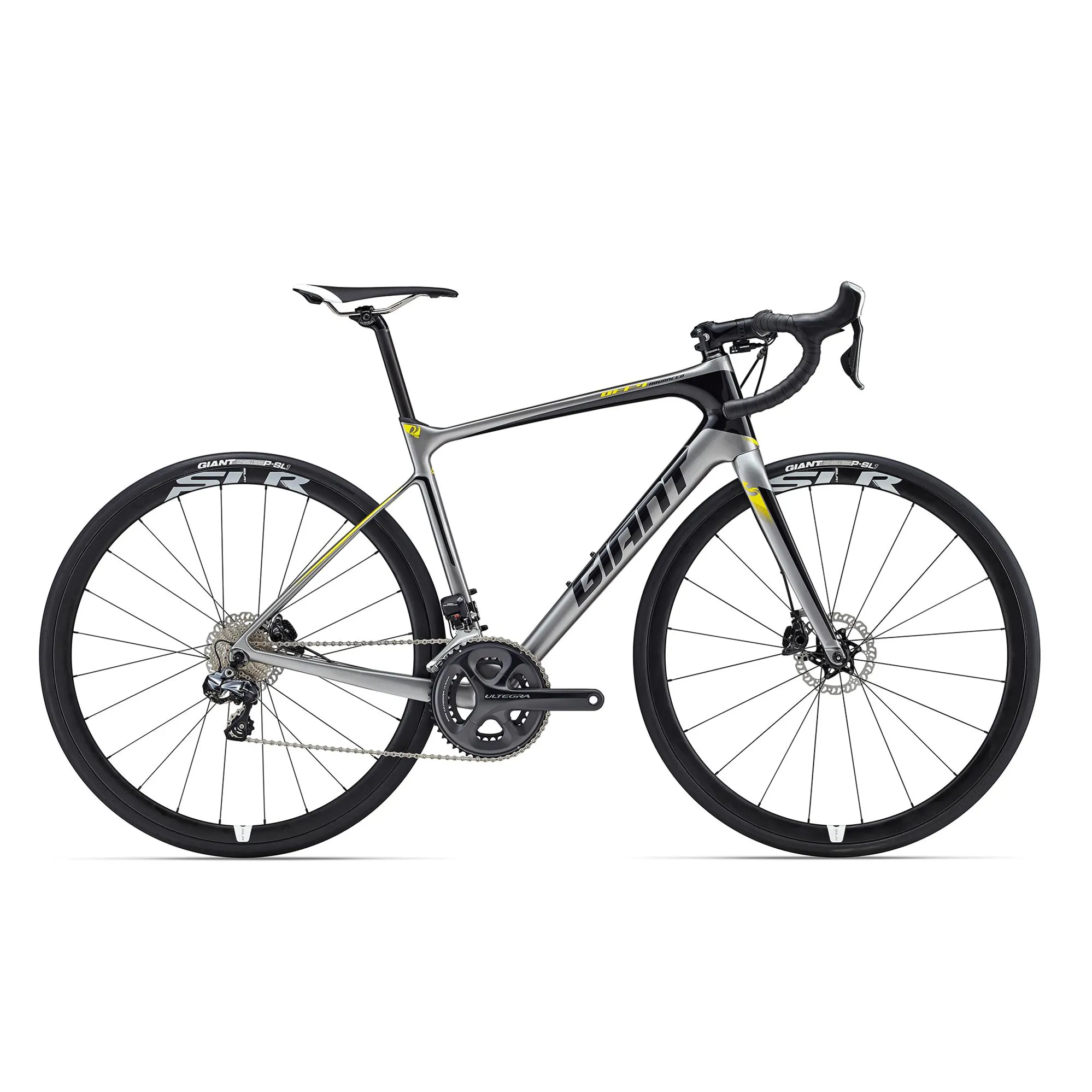 2016 Giant Defy Advanced Pro Dark Silver/ Black/Yellow