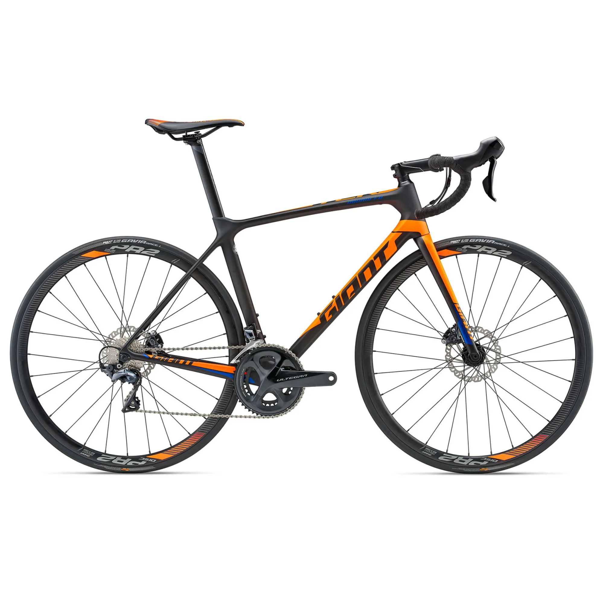 2018 Giant TCR Advanced DISC Ultegra Carbon Neon Orange Blue