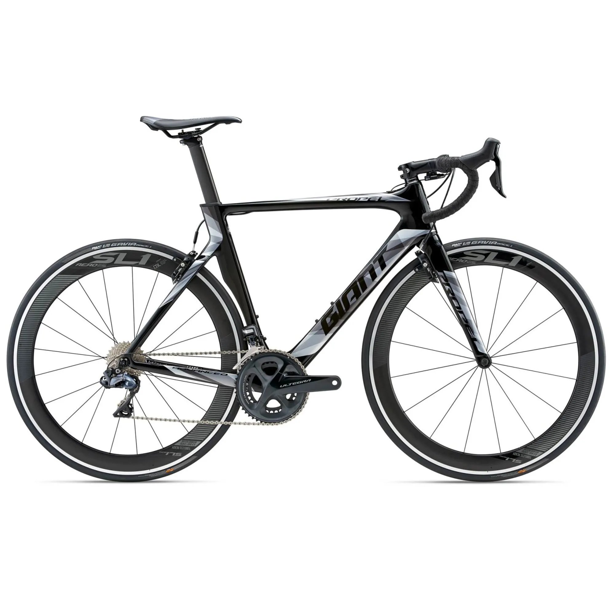 2018 Giant Propel Advanced Carbon Aero Road Bike Carbon Silver