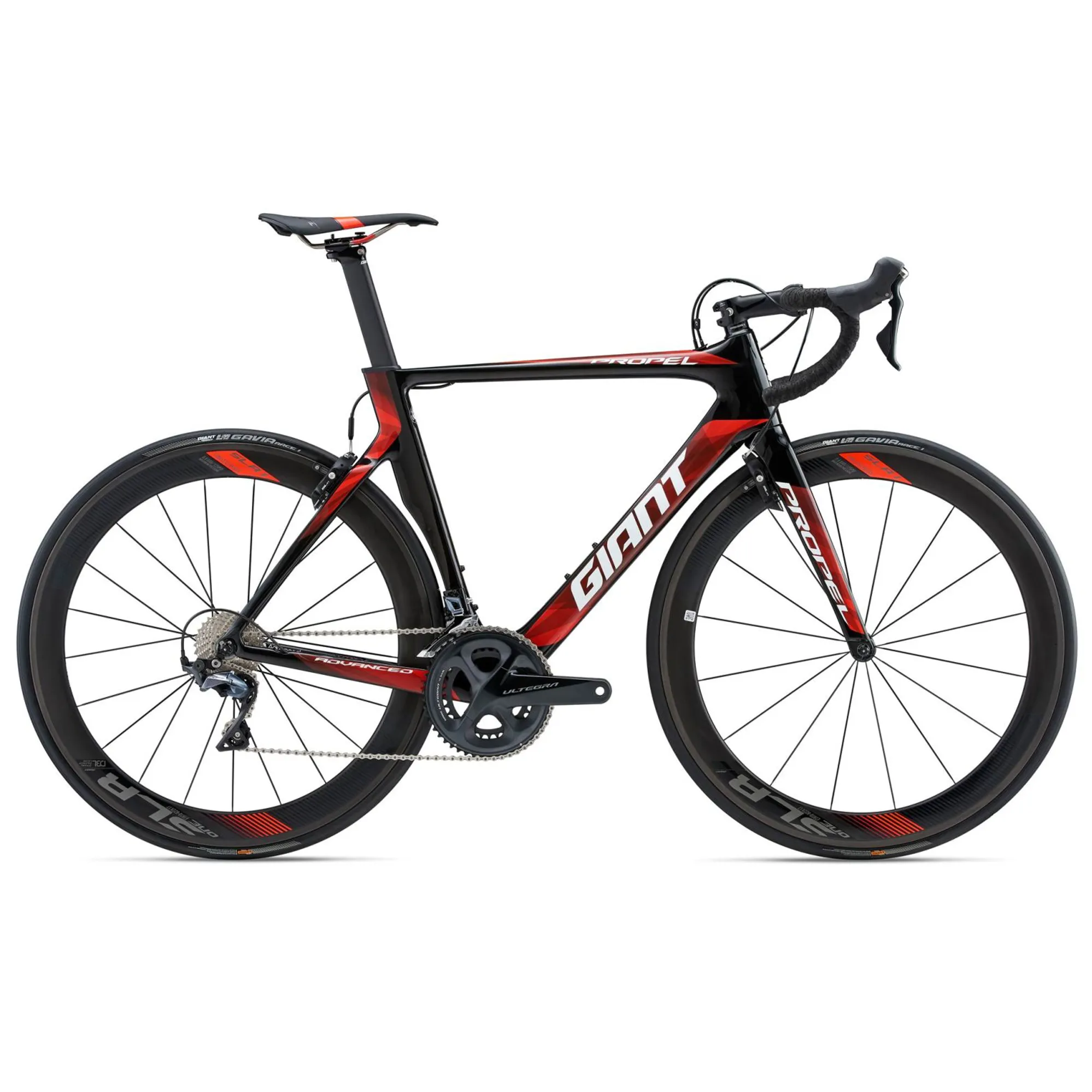 2018 Giant Propel Advanced PRO Carbon Aero Road Bike Smoke Red