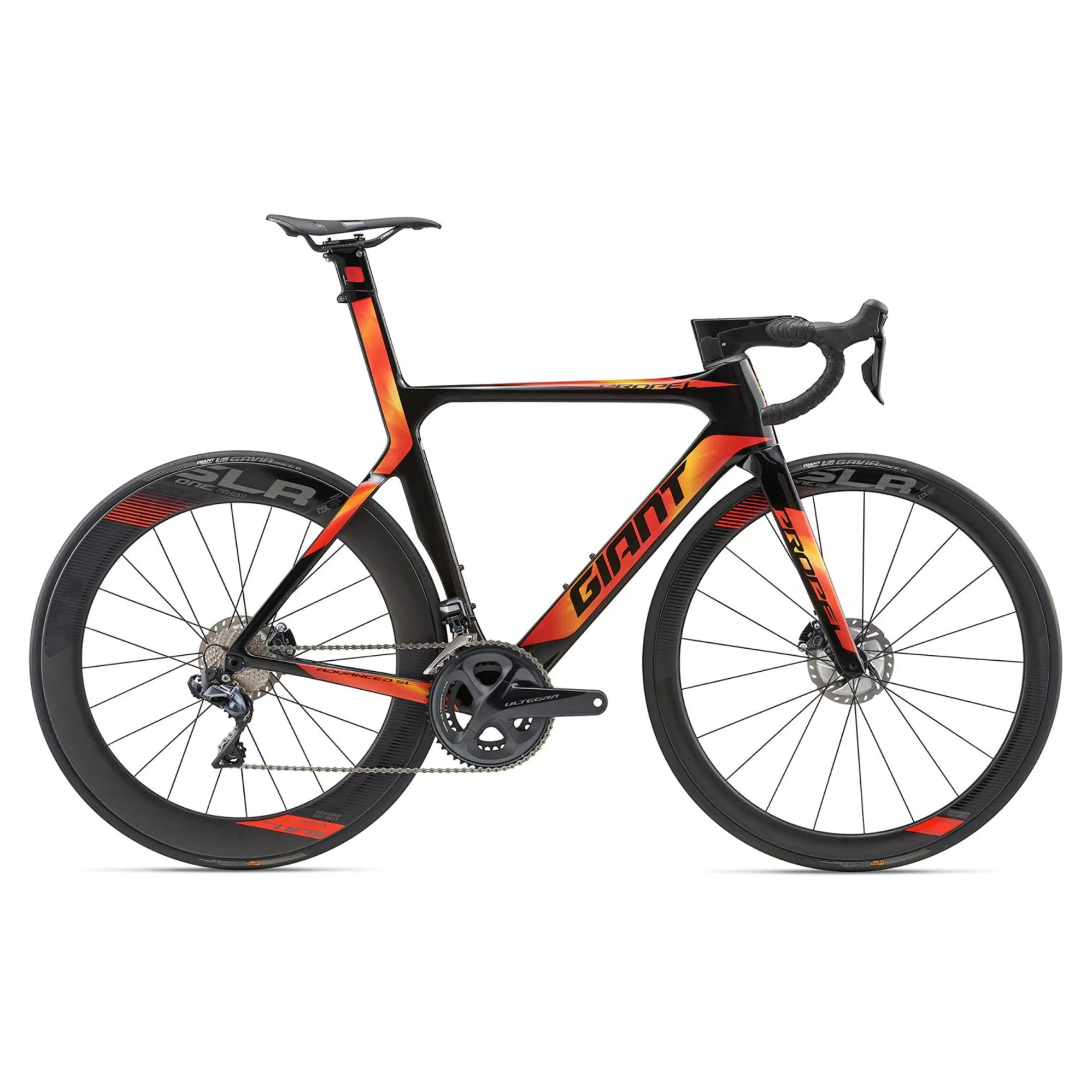 2018 Giant Propel Advanced SL DISC Carbon Aero Road Bike Orange
