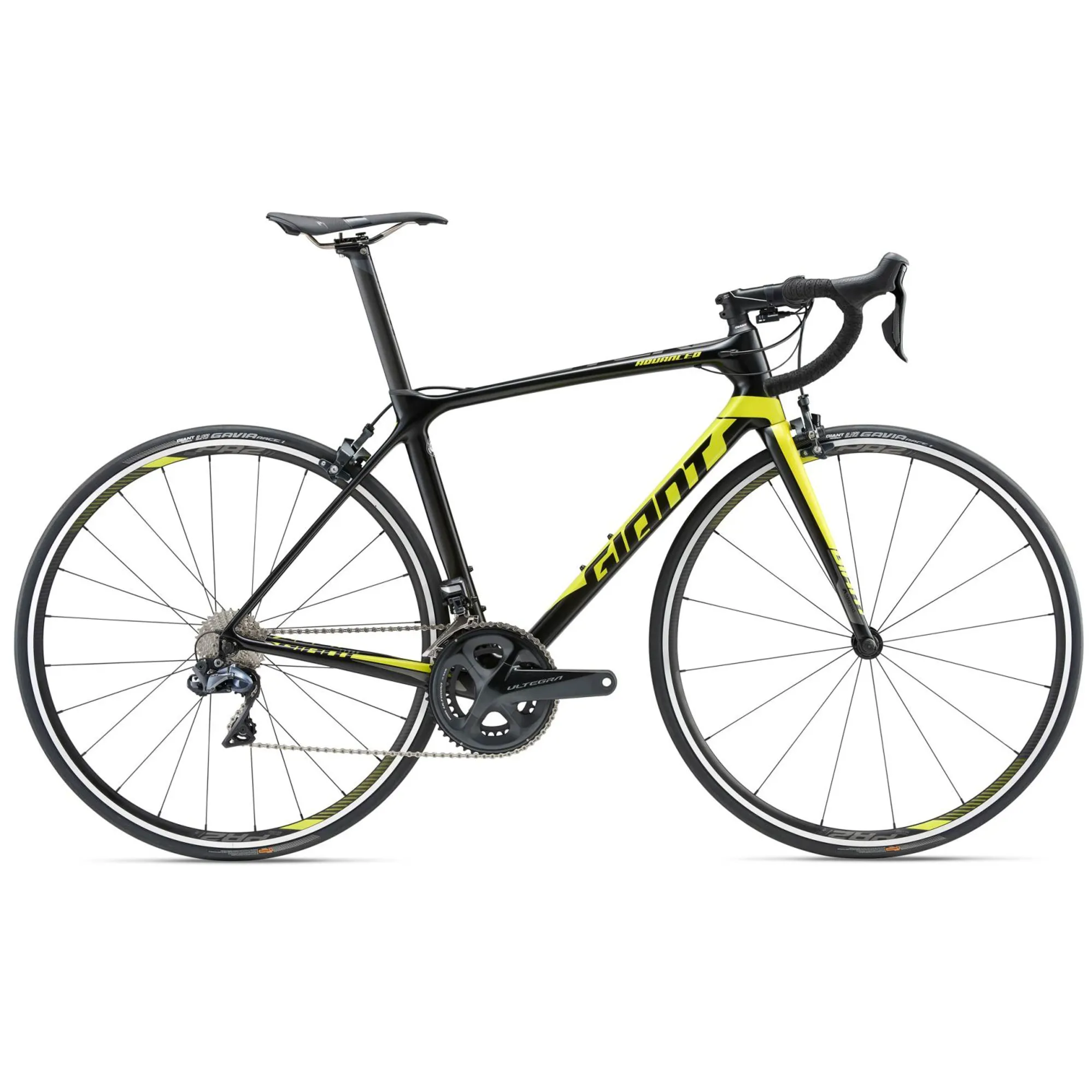 2018 Giant TCR Advanced Ultegra Di2 Carbon Smoke Yellow