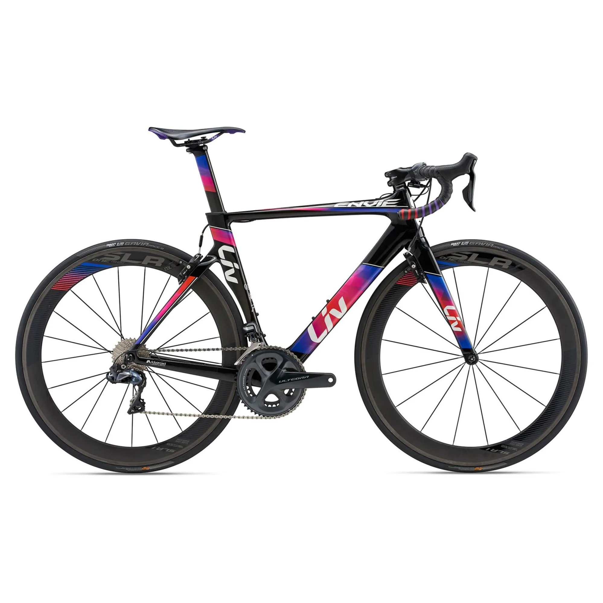 2018 LiV Envie Advanced PRO Ultegra Di2 Black Blue /Magenta
