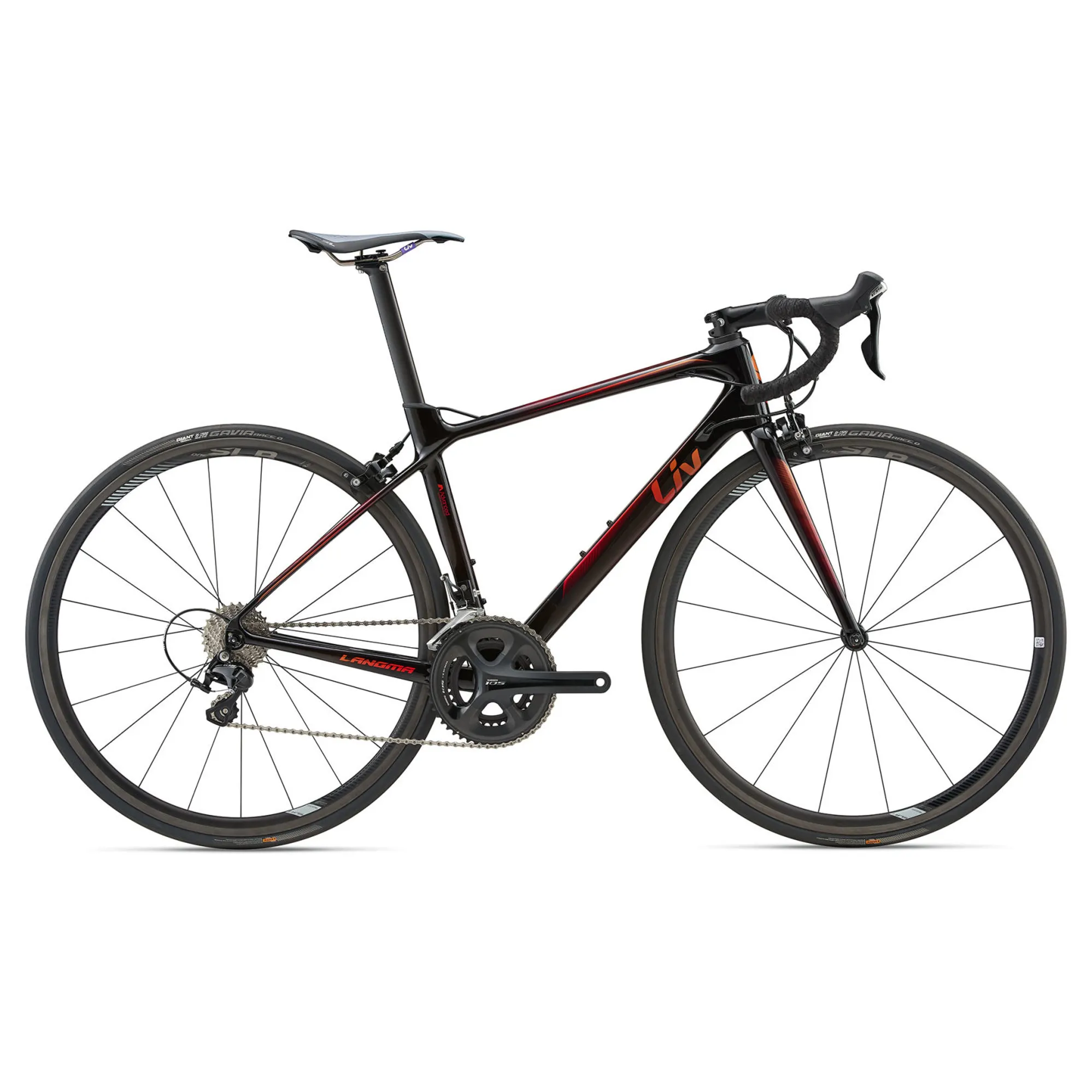 2018 Liv Langma Advanced PRO Carbon Womens Race Bike 105 Re