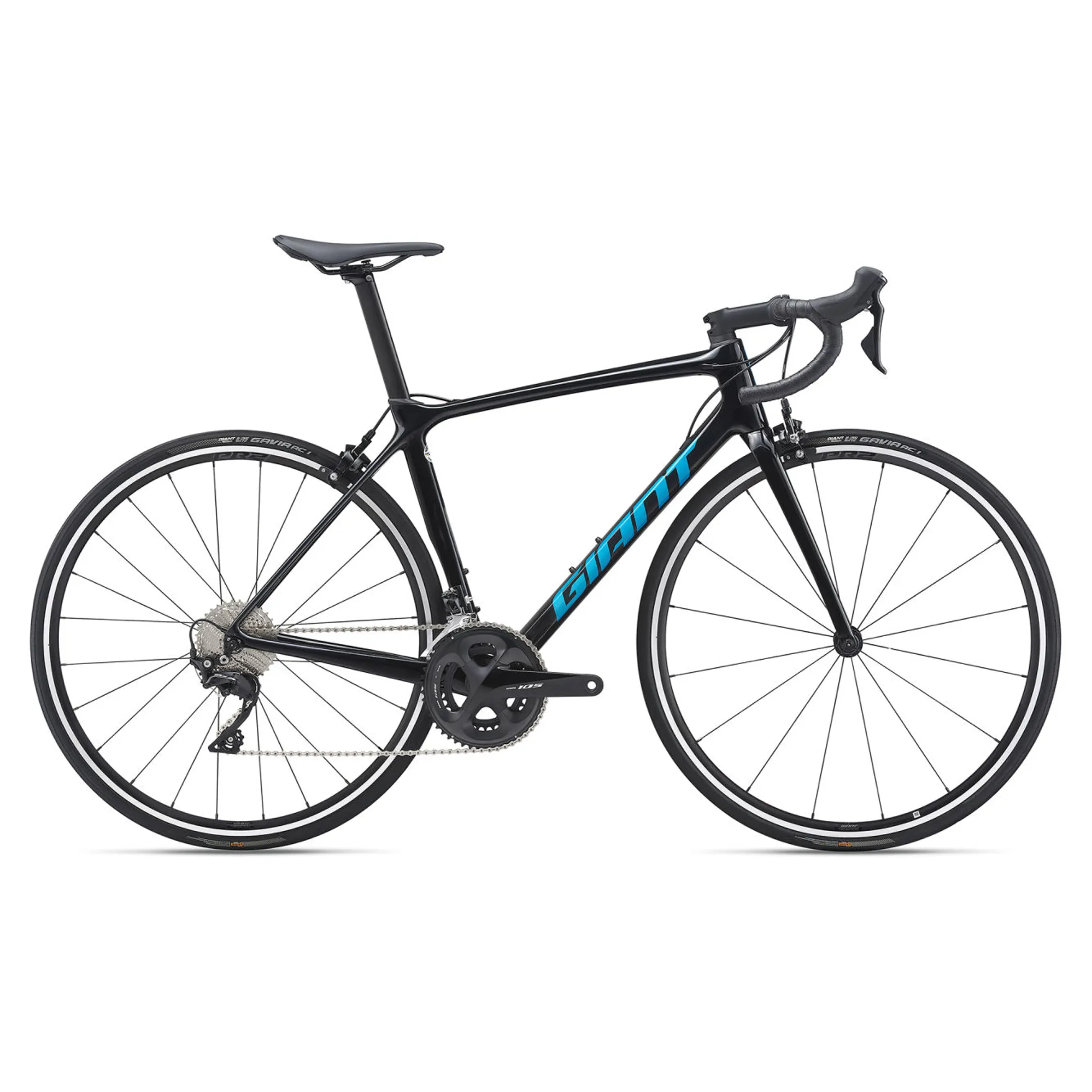 2021 Giant TCR Advanced Rim Brake 105 Road Bike in Black