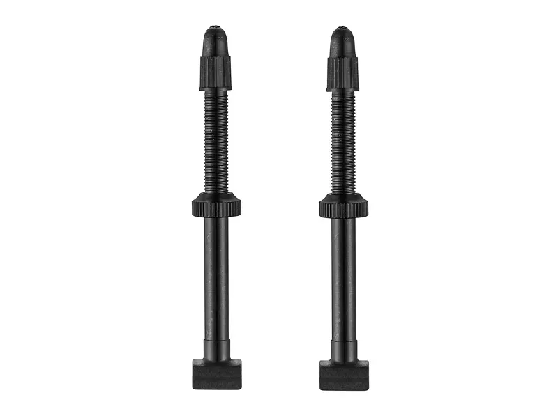 Giant Tubeless Valve Stems for 42 to 65mm depth rims : Black