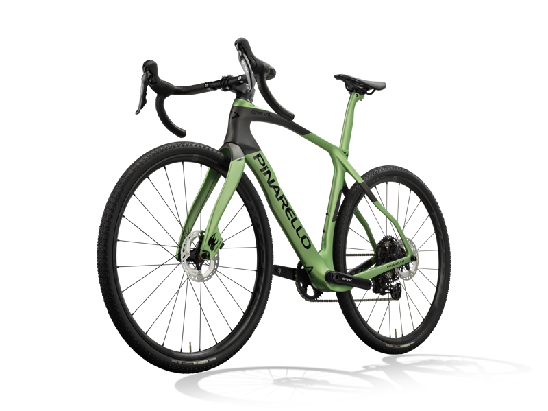 Pinarello GREVIL F7 with Fulcrum Rapid Red and GRX 1x12 : STONE GREEN-2