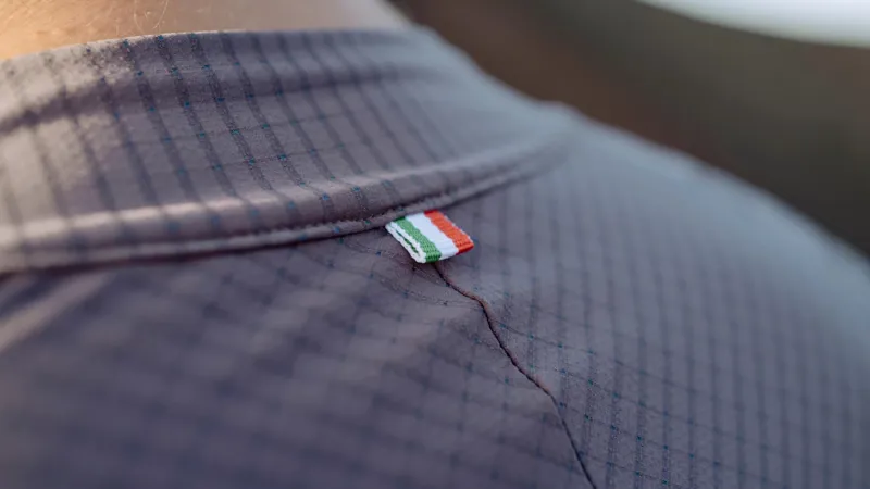 Q36.5 DOTTORE GRID SKIN Short Sleeve Jersey : LANGHE RED-2