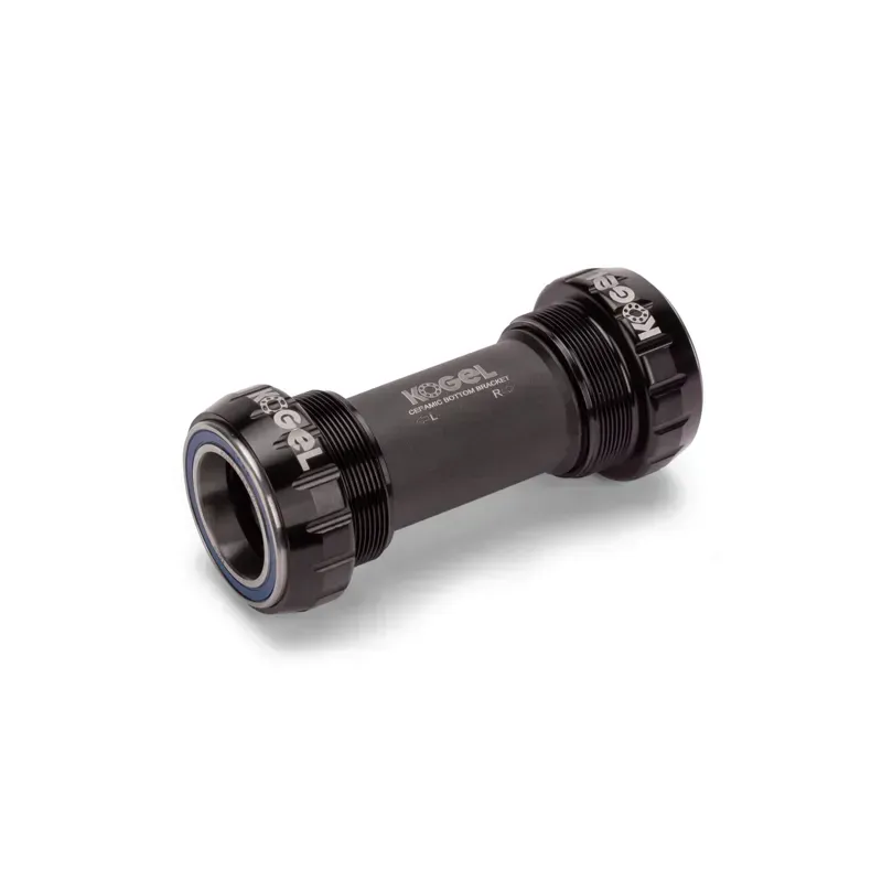 Kogel ITALIAN Thread Road Bottom Bracket : GXP and Shimano in Black-2