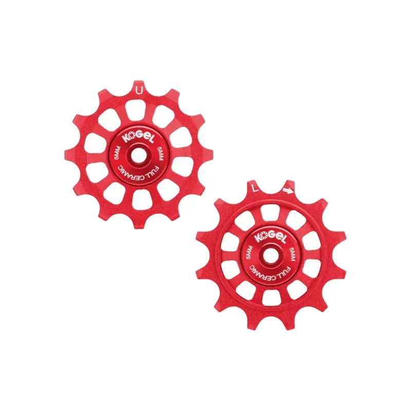 Kogel Gen 2 Derailleur Pulley Sets : ROAD : Red