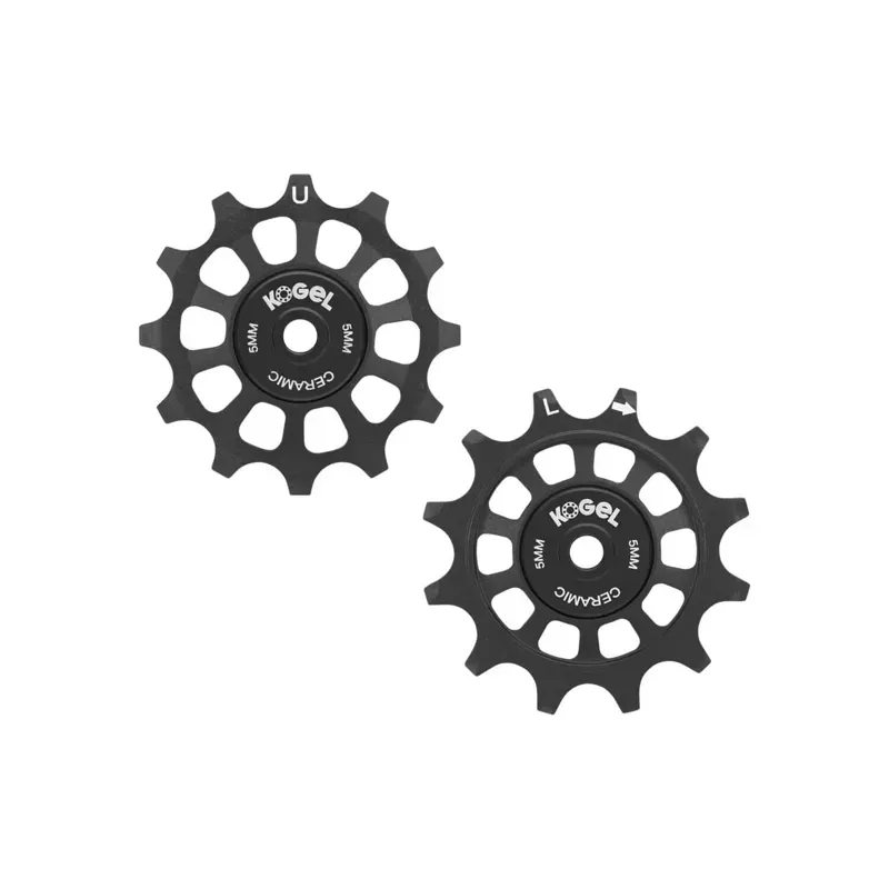 Kogel Gen 2 Derailleur Pulley Sets : ROAD : Black