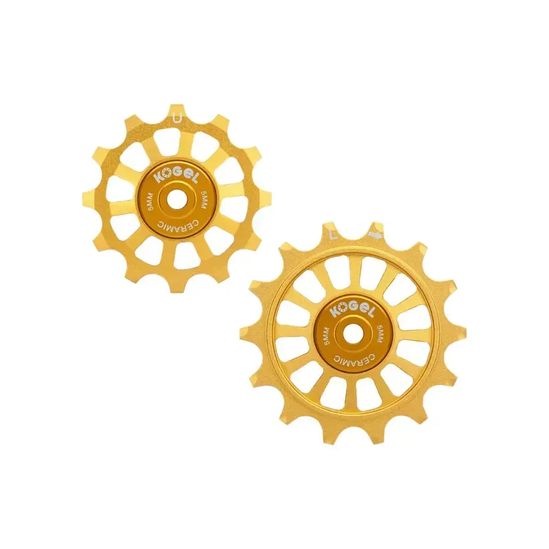 Kogel Gen 2 Derailleur Pulley Sets : ROAD : Gold-2