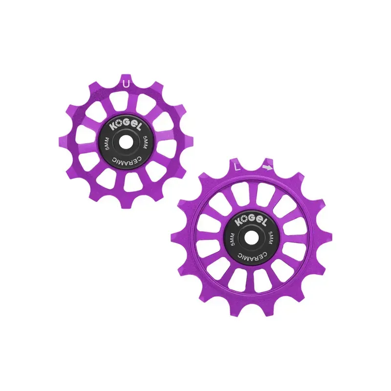Kogel Gen 2 Derailleur Pulley Sets : ROAD : Purple