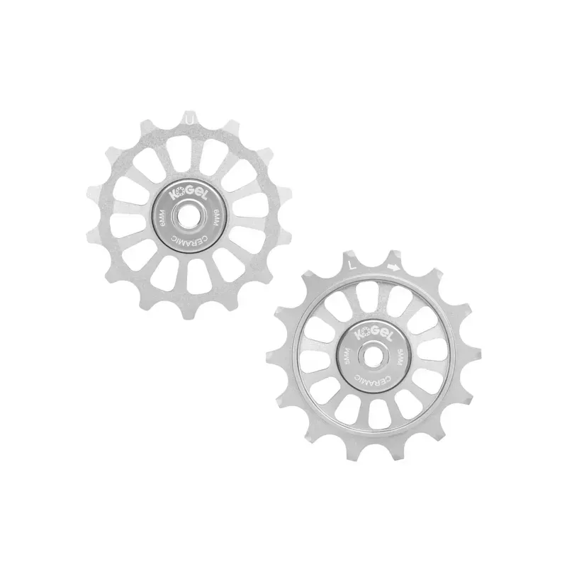 Kogel Gen 2 Derailleur Pulley Sets : CROSS : Raw-2