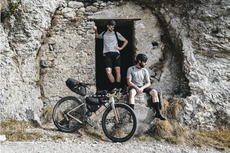 Q36.5 Baggy Shorts Adventure : Gravel Shorts : BLACK-9