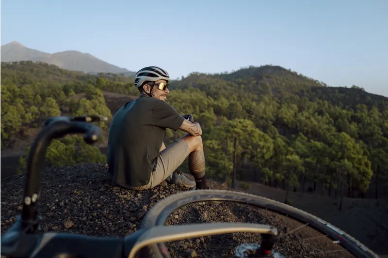 Q36.5 Baggy Shorts Adventure : Gravel Shorts : KAKI-8