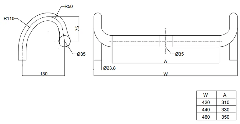 Deda M35 Handlebar Spec