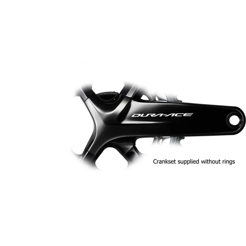 Shimano Dura Ace FC-R9100-P Dual Power Meter Crank : Without Rings