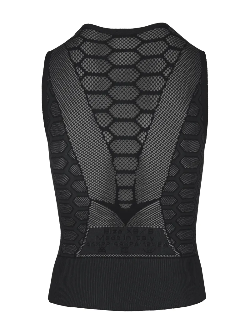 Q36.5 Base Layer 1 : Sleeveless : Anthracite-1