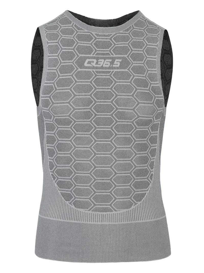 Q36.5 Base Layer 1 : Sleeveless : ICE Grey