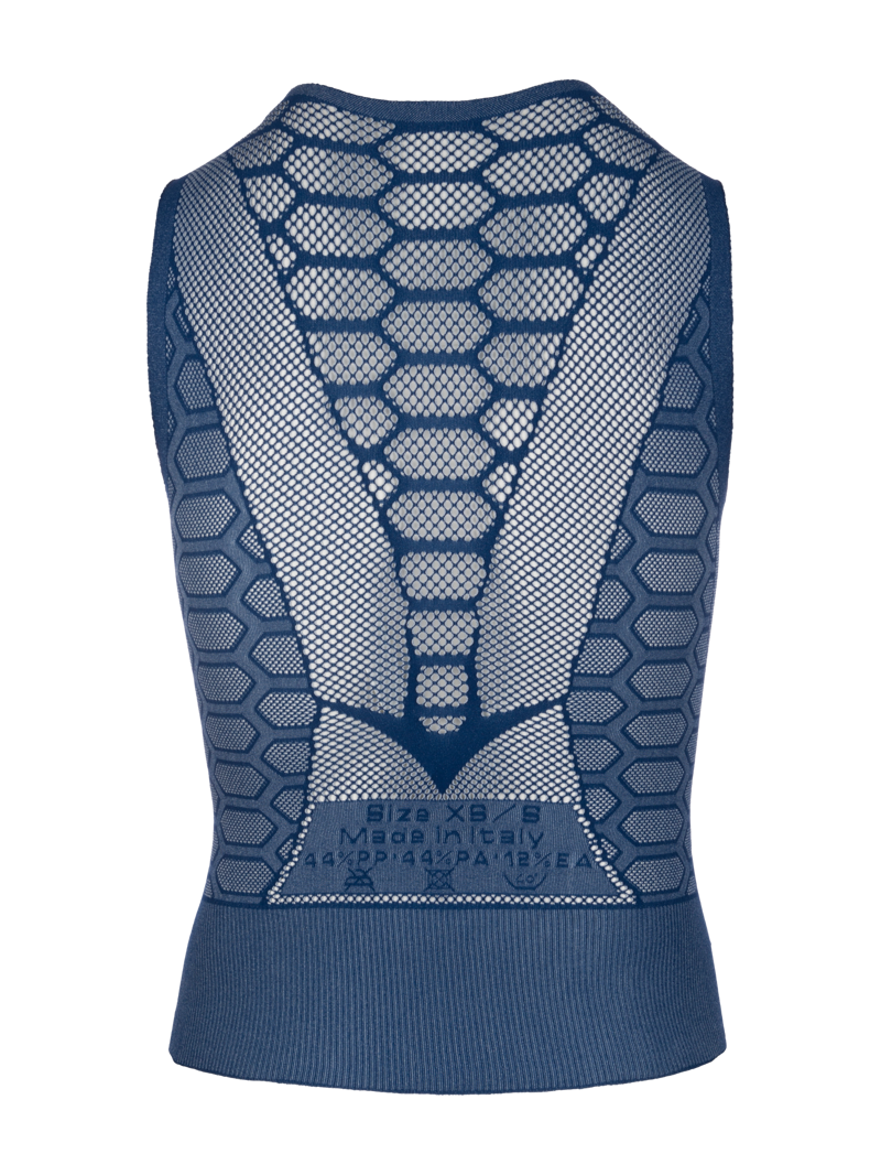 Q36.5 Base Layer 1 : Sleeveless : Navy Blue-1