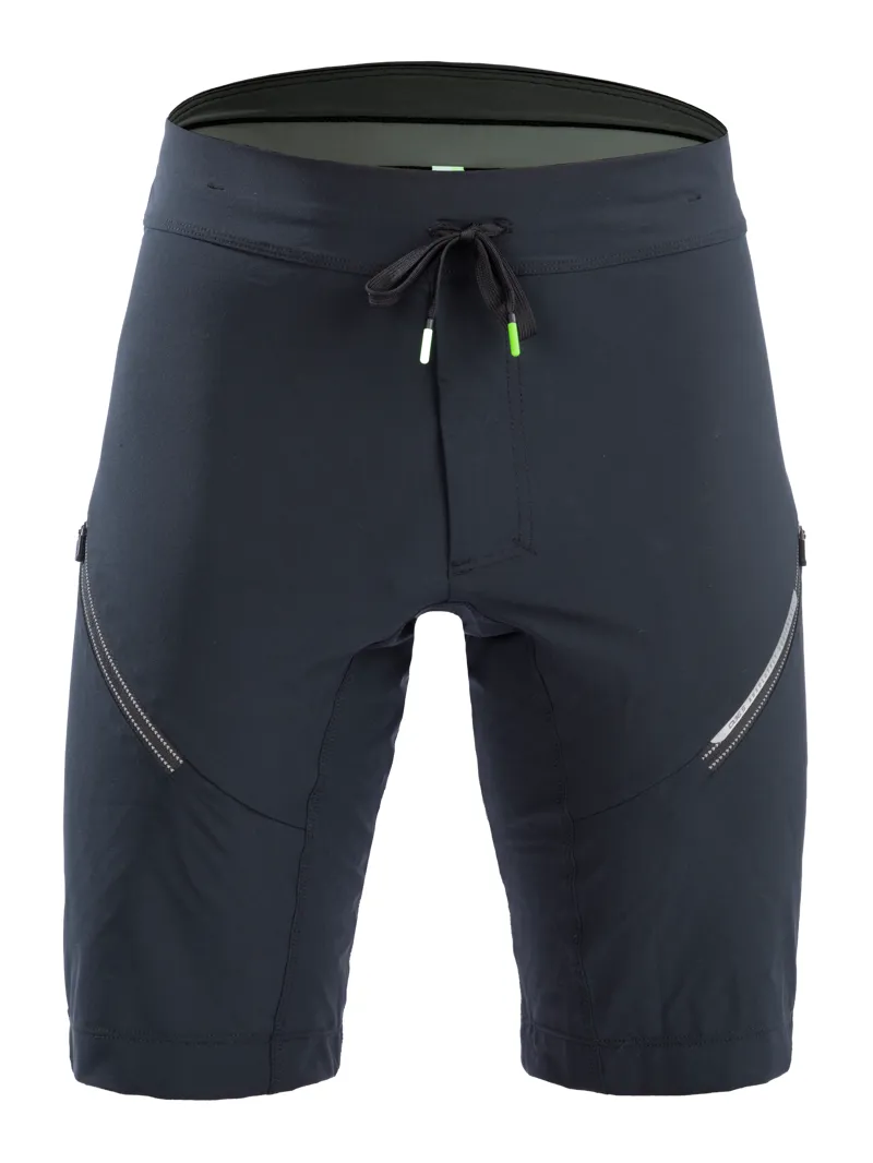 Q36.5 Baggy Shorts Adventure : Gravel Shorts : BLACK