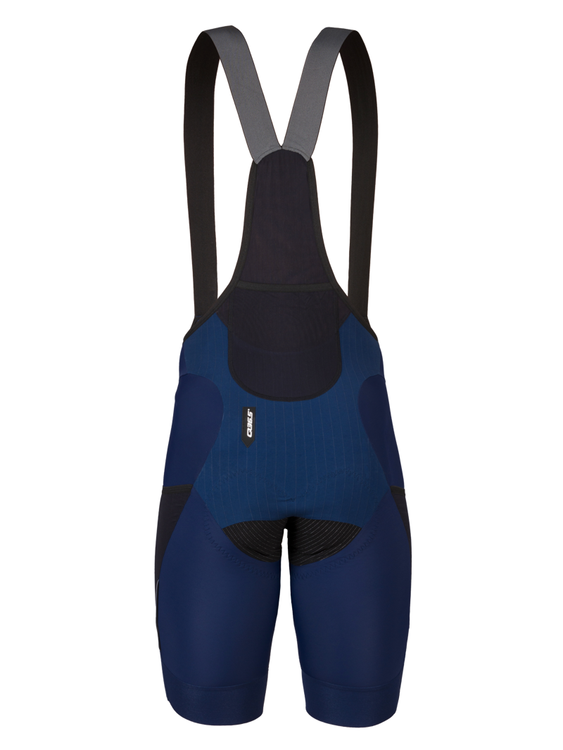 Q36.5 Adventure Cargo Bib Shorts : NAVY-1