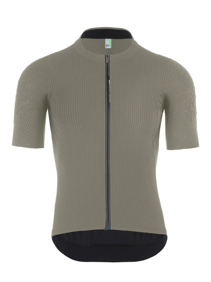 Q36.5 DOTTORE GRID SKIN Short Sleeve Jersey : OLIVE