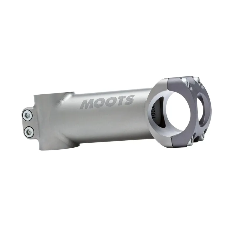Moots Titanium Etched Stem in Silver 