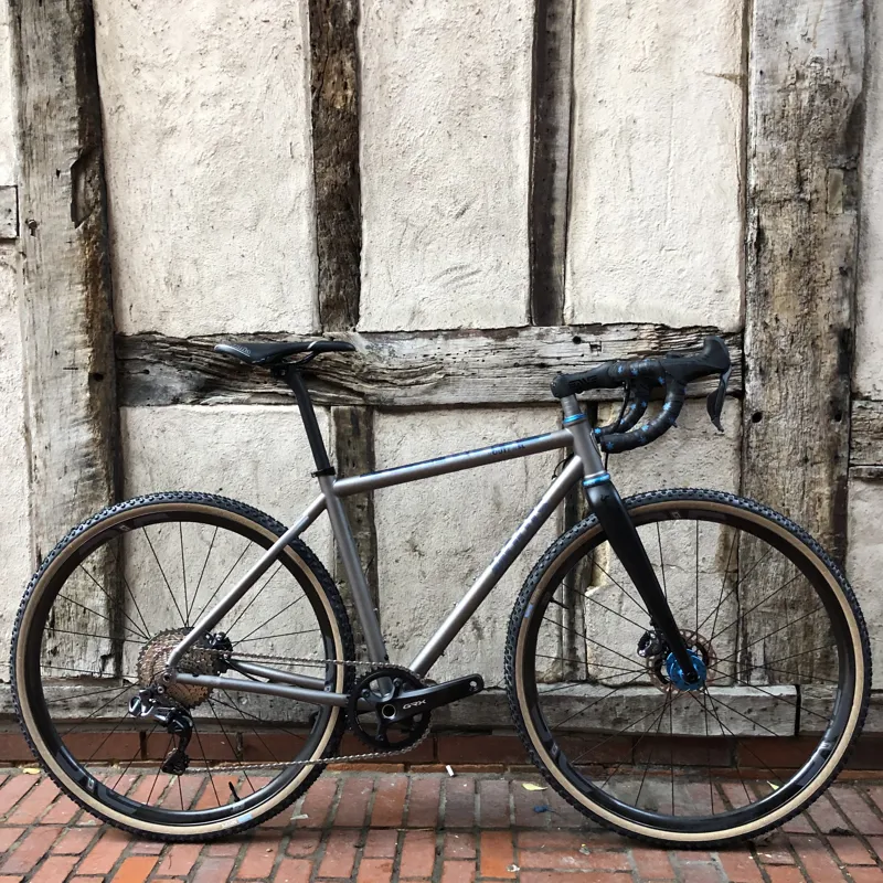 Moots Routt RSL Disc Frame And Kit : Di2 : Brushed Titanium-7