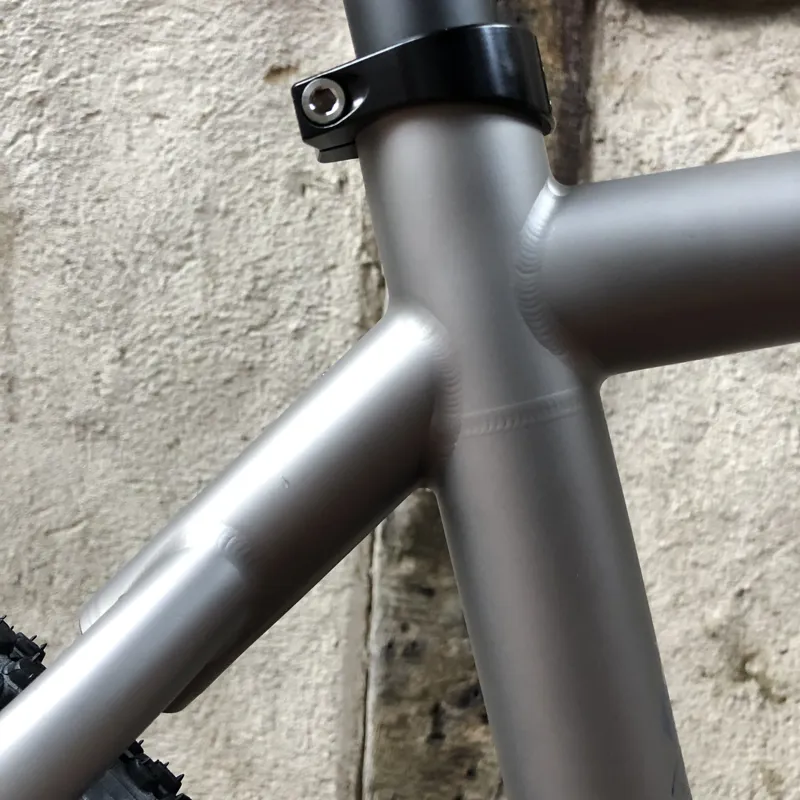 Moots Routt RSL Disc Frame And Kit : Di2 : Brushed Titanium-8