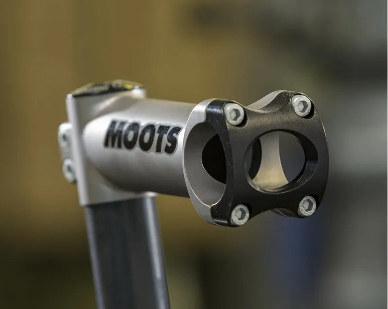 Moots Titanium Etched Stem in Silver -1