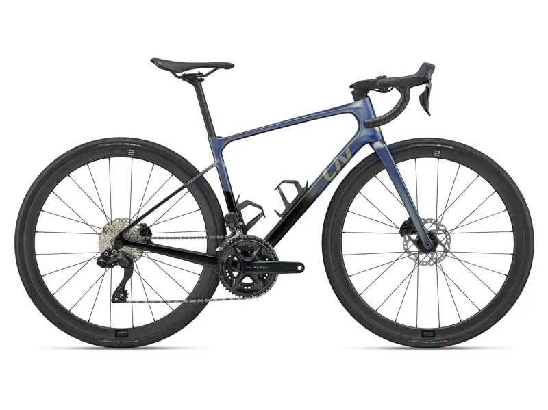 Liv Avail Advanced 0 105 Di2 Carbon Road Bike in Interstellar Blue