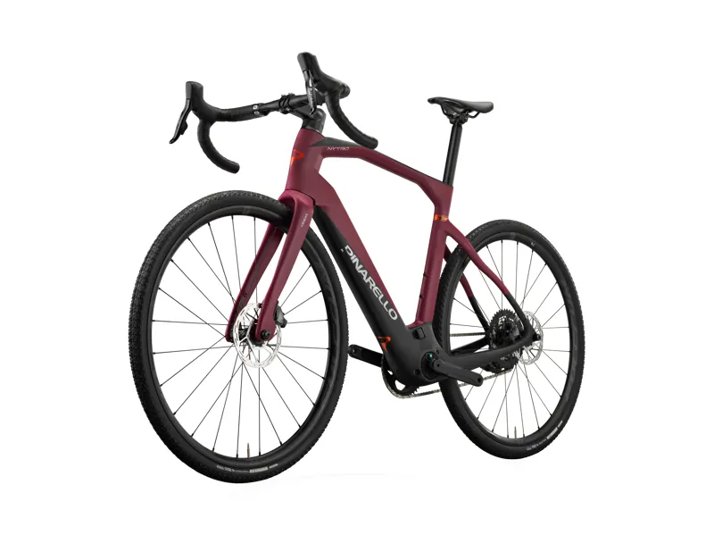 Pinarello NYTRO E7 GRAVEL e-Bike : SRAM FORCE eTap AXS : ITALIAN WINE-2
